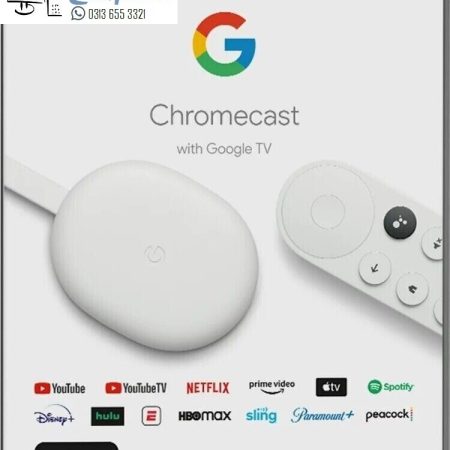 Google Chromecast with Google TV 4K – Snow Pakistan