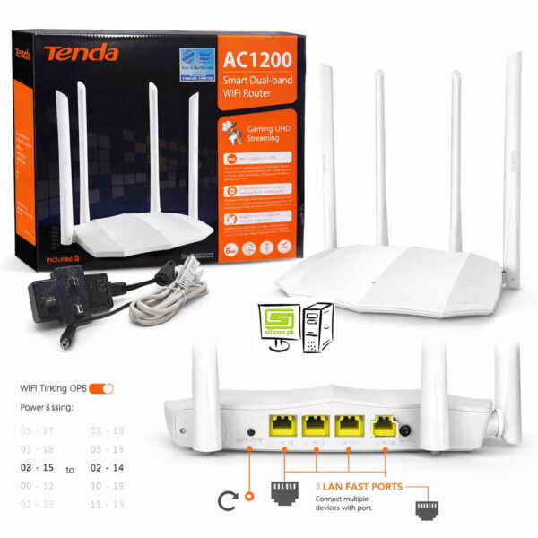 Tenda Ac5 Ac1200 Dual Band Wifi Router Price Pakistan - 100% Original