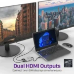 USB C to Dual HDMI Adapter Price in Pakistan